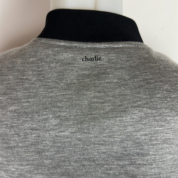 Charlie by Matthew Zink Modal Gray Tanker Full Zip Jacket Mens Small - Picture 10 of 10